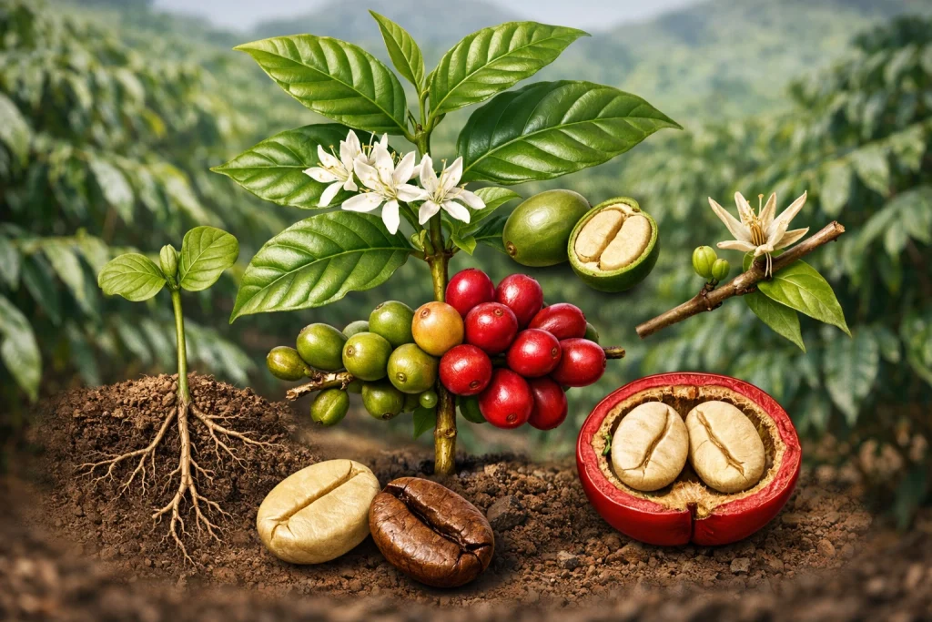 Coffee Plant Anatomy