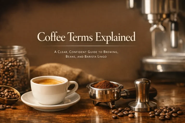 Coffee Terms Explained