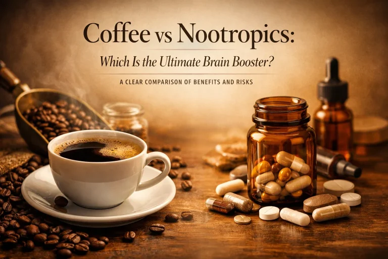 Coffee vs Nootropics: Which Is the Ultimate Brain Booster? A Clear Comparison of Benefits and Risks