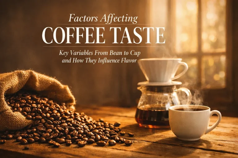Factors Affecting Coffee Taste