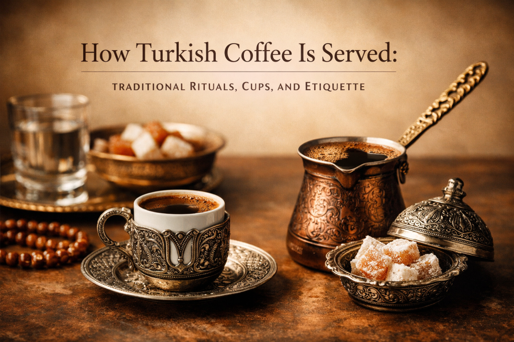 How Turkish Coffee Is Served