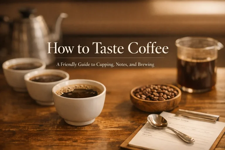 How to Taste Coffee