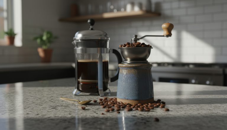 Manual Coffee Grinder For French Press