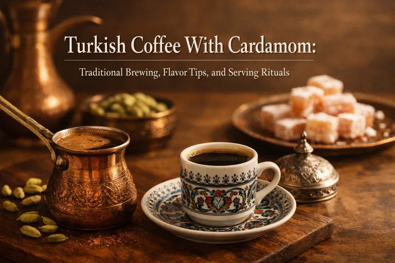 Turkish Coffee With Cardamom
