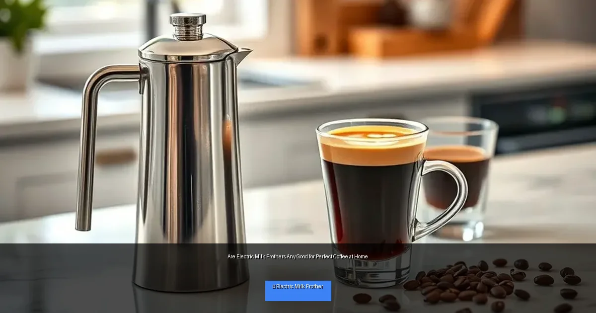 Are Electric Milk Frothers Any Good for Perfect Coffee at Home