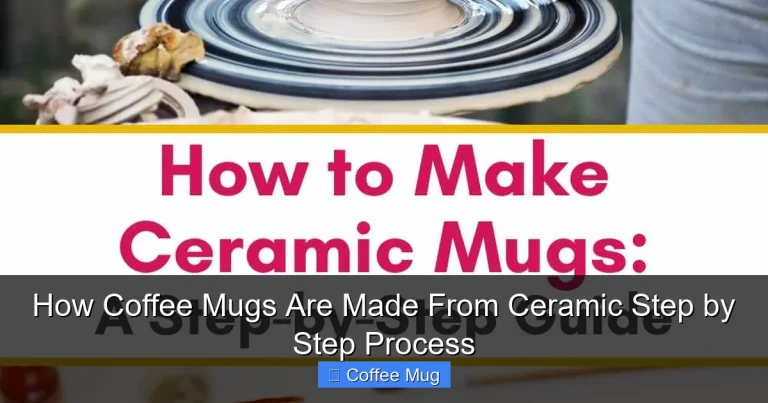 How Coffee Mugs Are Made From Ceramic Step by Step Process