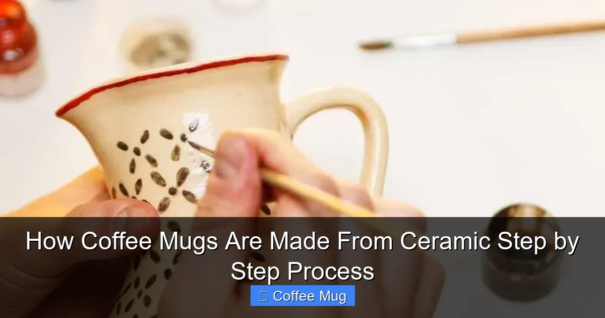 How Coffee Mugs Are Made From Ceramic Step by Step Process