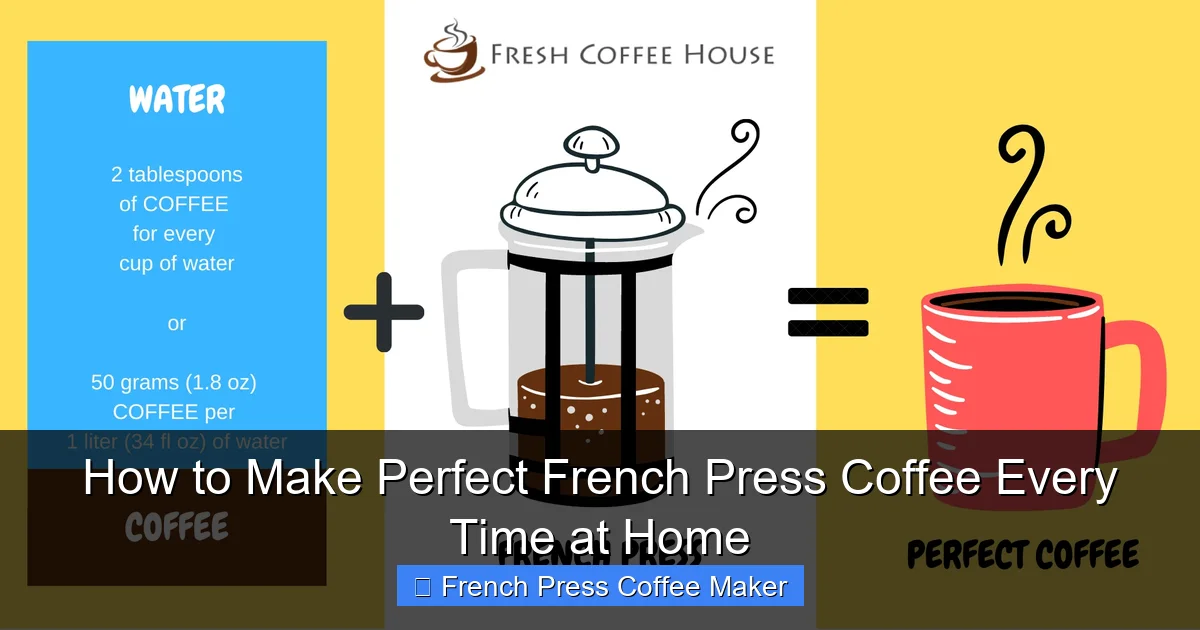 How to Make Perfect French Press Coffee Every Time at Home