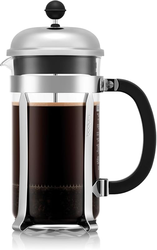 Bodum Chambord 34oz French Press Coffee Maker, High-Heat Borosilicate
