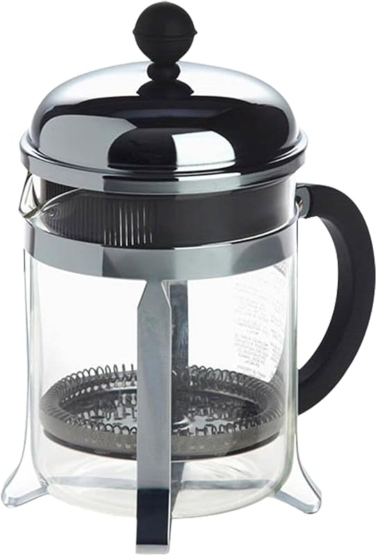 Bodum Chambord French Press Coffee Maker, 17oz Borosilicate Glass, Pol