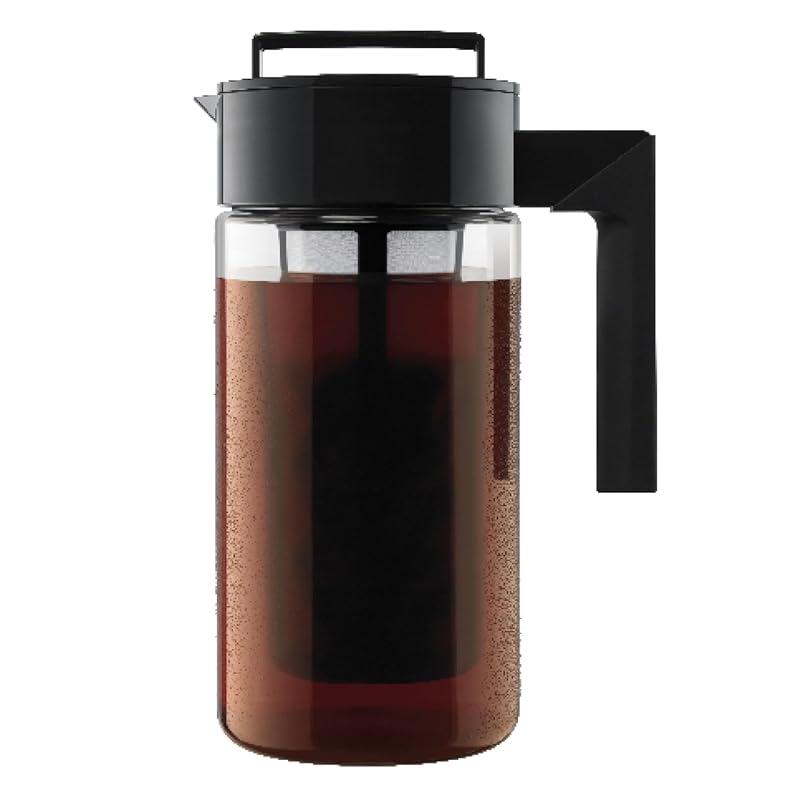 Takeya Tritan 1 Quart Cold Brew Coffee Maker with Airtight Leak-Free L