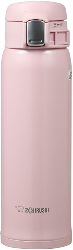 Zojirushi SM-SA48PB Pearl Pink 16oz Stainless Steel Travel Mug, Compac