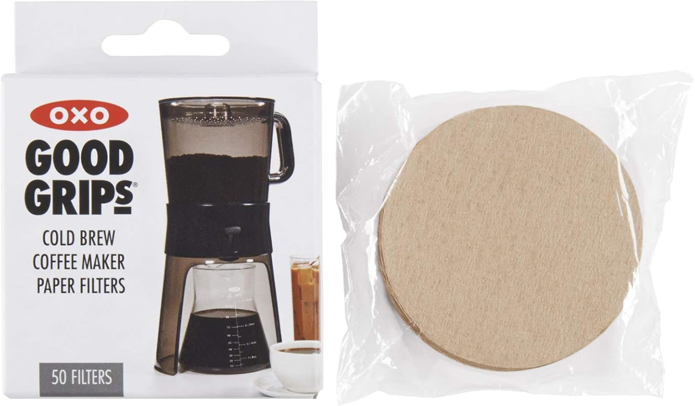 OXO Good Grips Replacement Paper Filters for Cold Brew Coffee Maker, B