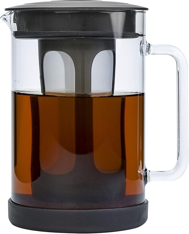 Primula Pace Cold Brew Coffee Maker with Durable Glass Pitcher, Airtig