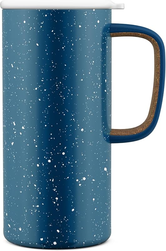 Ello Campy 18oz Vacuum Insulated Stainless Steel Travel Mug with Handl