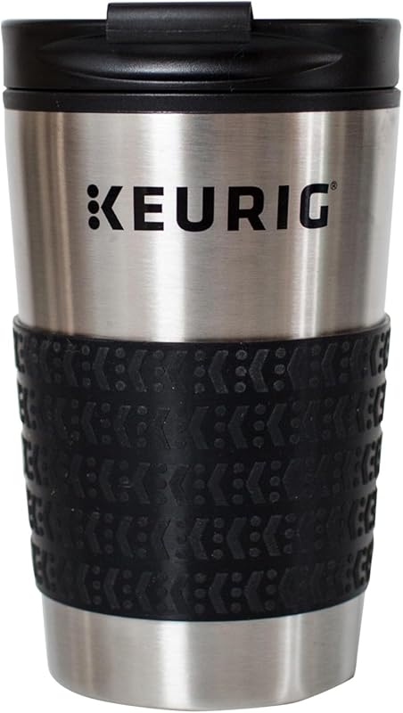 Keurig 12oz Stainless Steel Insulated Coffee Travel Mug Fits Under Any