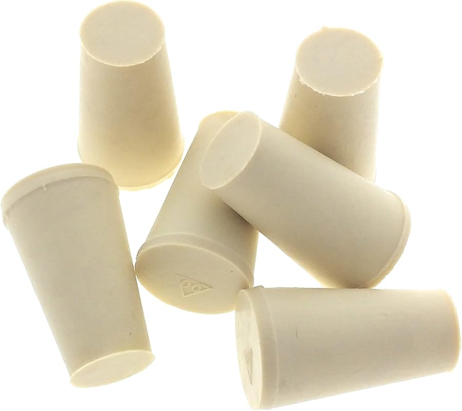 Essential Values Replacement Stoppers 6-Pack Compatible with Toddy and
