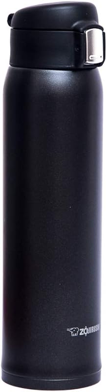 Zojirushi 20-Ounce Stainless Steel Mug, Black Matte Finish with Superi