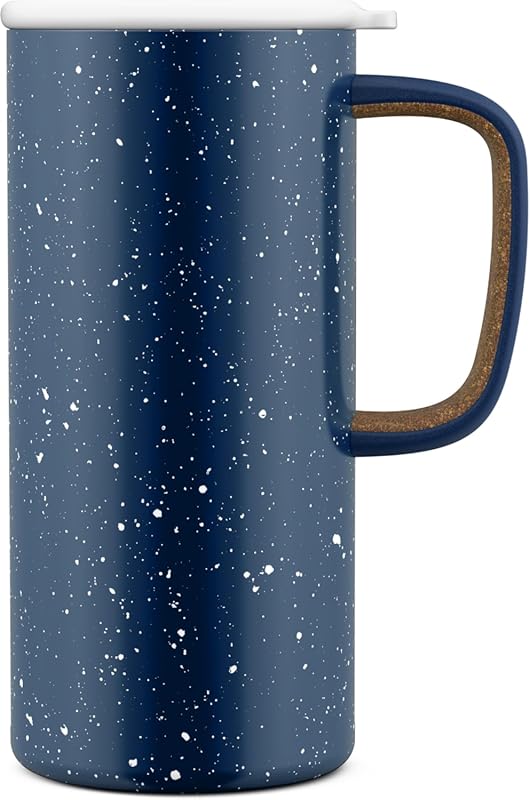 Ello Campy 18oz Vacuum Insulated Stainless Steel Travel Mug with Handl