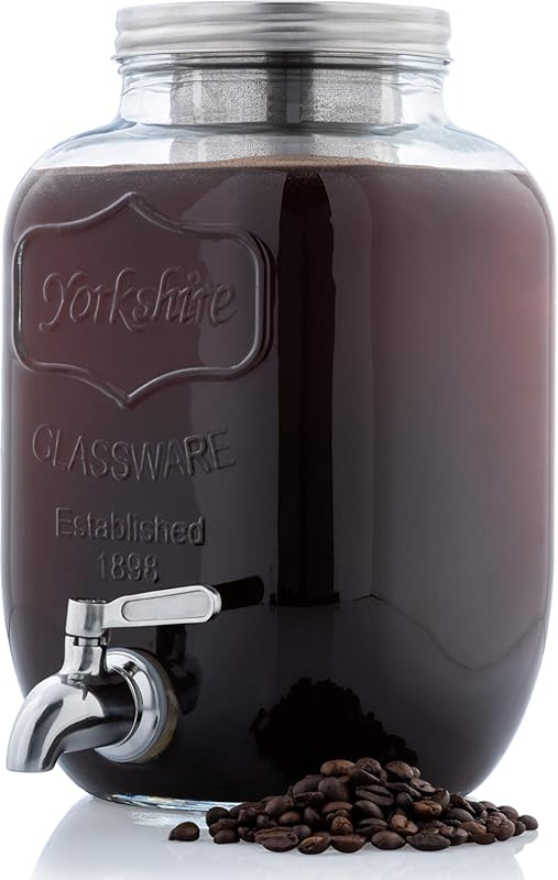 Original Grind Coffee Co. 1 Gallon Cold Brew Coffee Maker with Easy Po