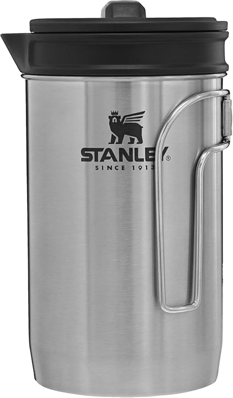 STANLEY 32oz All-In-One French Press Coffee Maker, 5 Minute Brew, Insu