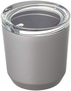 Kinto To-Go Tumbler 8.5 oz Silver, Compact and Stylish Travel Mug for 