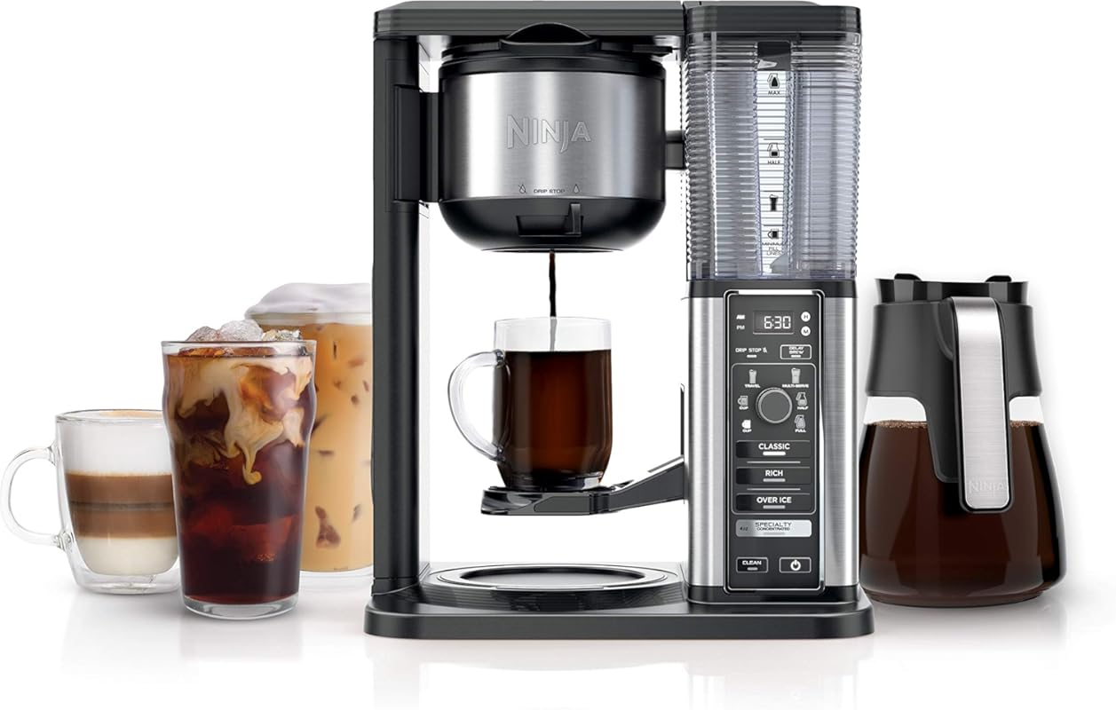 Ninja Specialty Coffee Maker with 6 Brew Styles, Hot & Iced Options, F