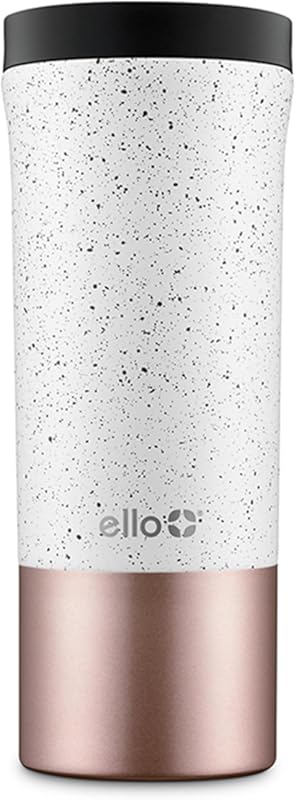 Ello Miri 16oz Vacuum Insulated Stainless Steel Travel Mug with Leak-P