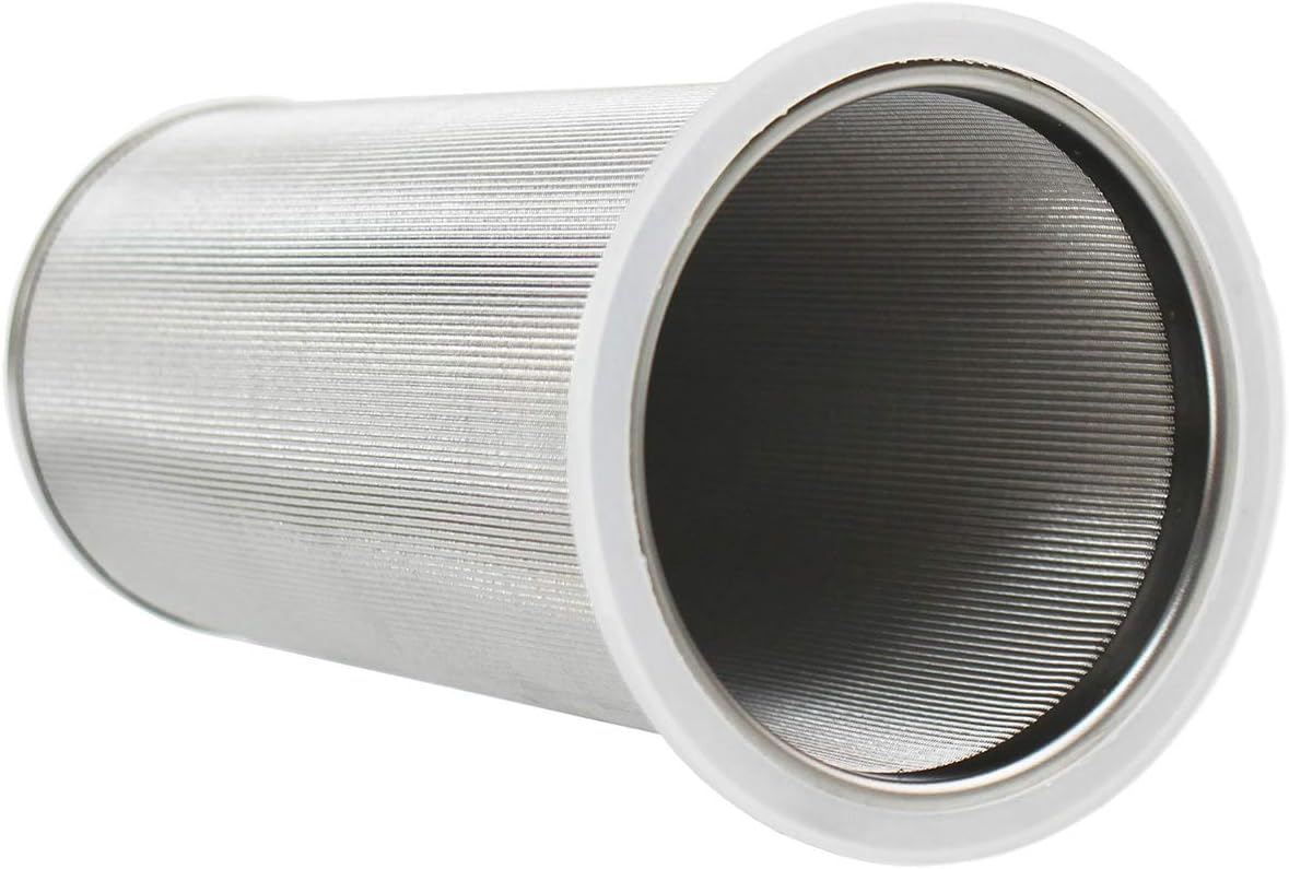 Stainless Steel 80 Micron Mesh Cold Brew Coffee Filter Fits Quart & Ha