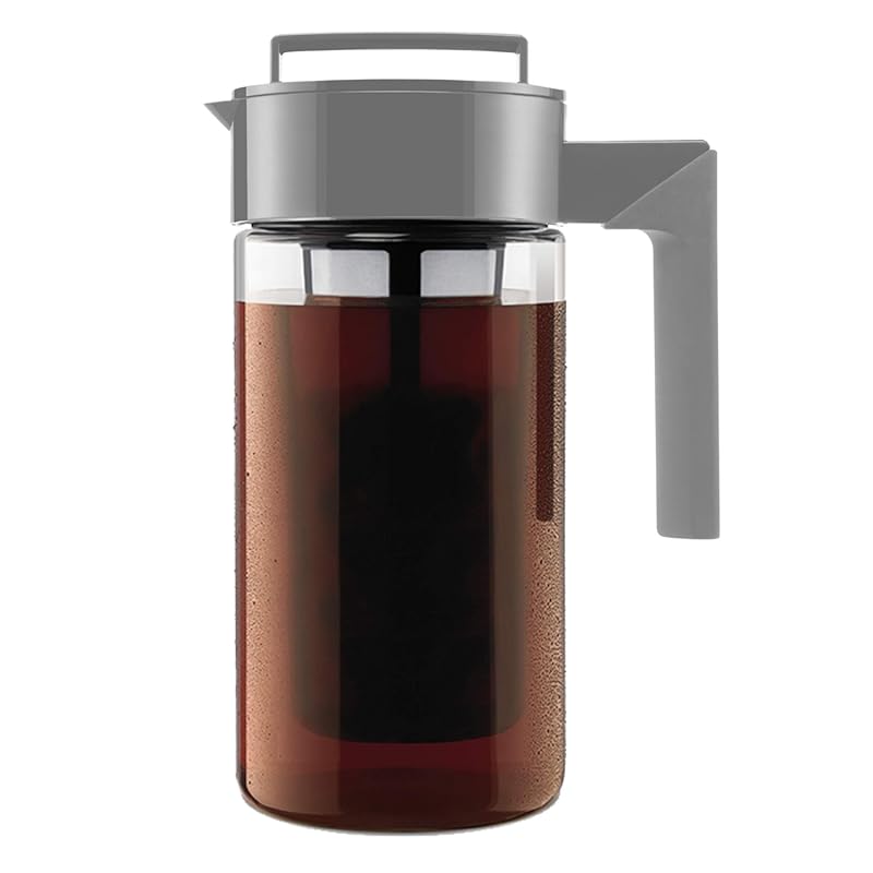 Takeya Tritan Cold Brew Coffee Maker, Airtight Leak-Free Lid, BPA-Free