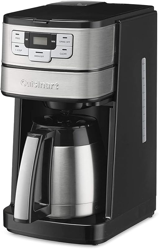 Cuisinart DGB-450NAS 10-Cup Grind & Brew Coffee Maker with Programmabl