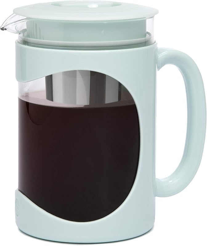 Primula Burke Deluxe 1.6qt Cold Brew Coffee Maker with Comfort Grip, D
