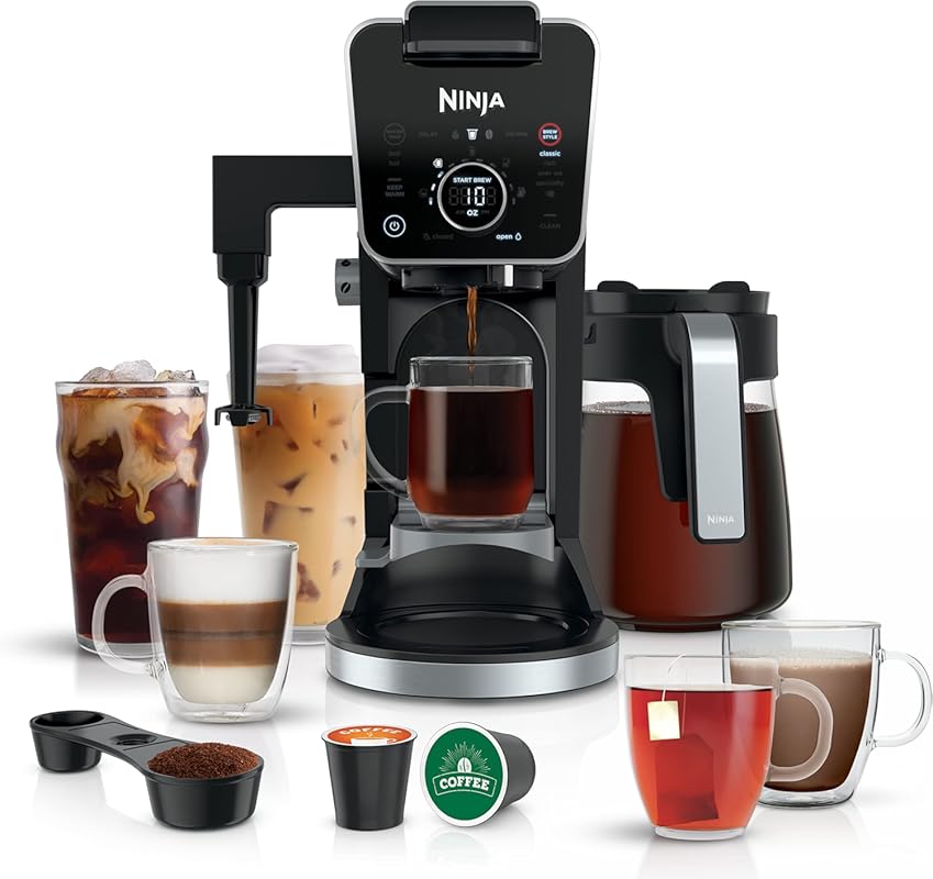 Ninja Drip Coffee Maker with K-Cup Combo, DualBrew Pro 12-Cup Specialt