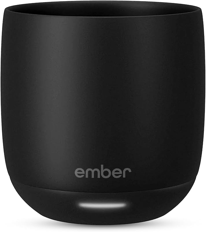 Ember Temperature Control Smart Cup 6 Oz Heated Espresso Mug with Lid,