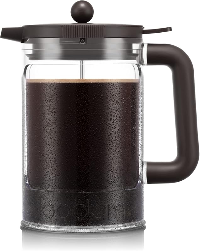 Bodum Bean K11683-10-451S 1.5L Cold Brew Coffee Maker with Fridge Lid,