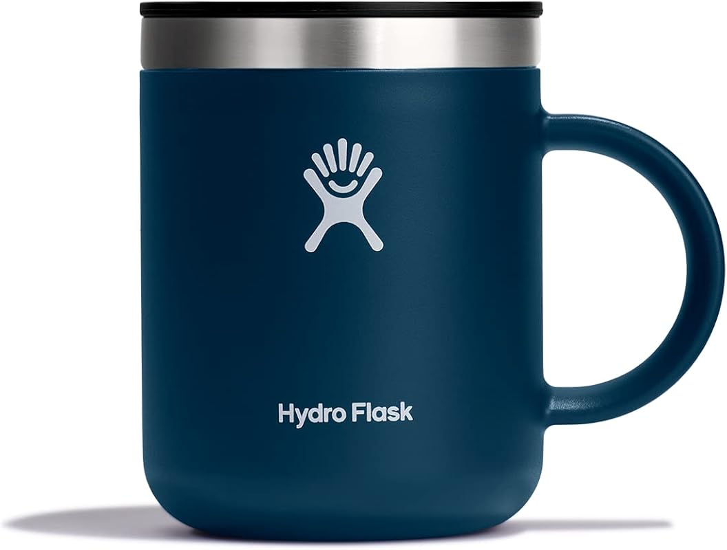 Hydro Flask 12 Oz Indigo Blue Insulated Stainless Steel Coffee Mug, Le