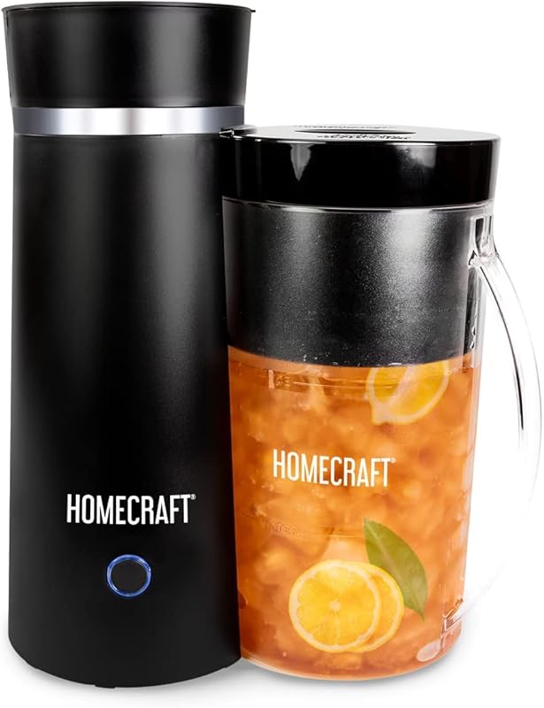 Homecraft Electric Iced Tea Maker with Double Insulated Pitcher for Sw
