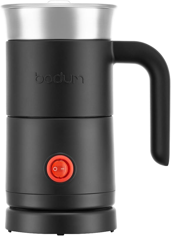 Bodum Barista Electric Milk Frother with Ergonomic Handle for Perfect