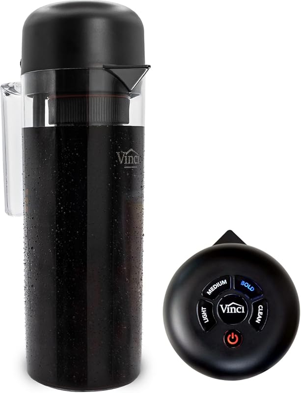 VINCI Express 2 Electric Cold Brew Coffee Maker, 37 oz Plastic Carafe,