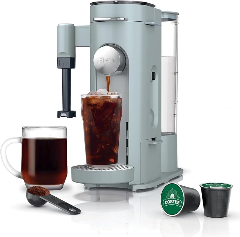 Ninja Pods & Grounds Specialty Single-Serve Coffee Maker with Built-In