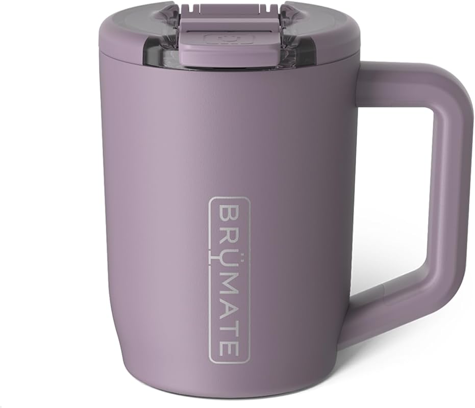 BrüMate Müv 15oz Leak Proof Insulated Stainless Steel Coffee Mug with
