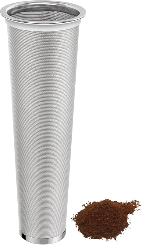 Cold Brew Strainer for 64oz Wide Mouth Mason Jars with 100-Micron Fine