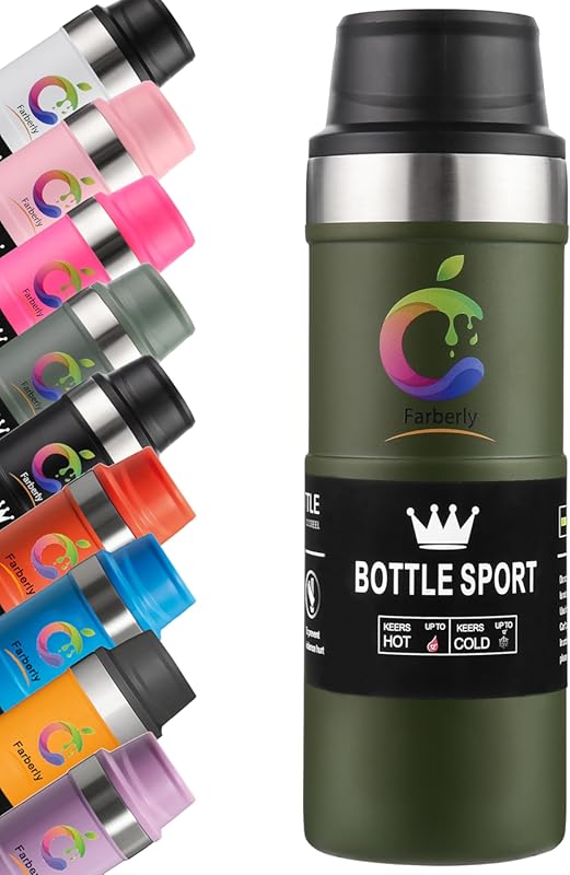 Stainle 17oz Trigger Action Travel Mug, Vacuum Insulated Stainless Ste