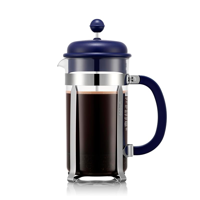 Bodum 34oz Caffettiera French Press with Reusable Stainless Steel Filt