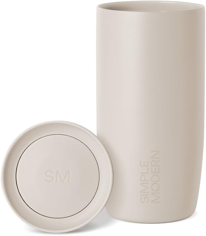 Simple Modern Voyager Signature 16oz Travel Coffee Mug with Ceramic-Li