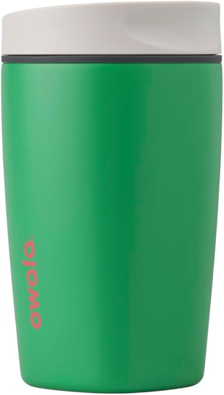 Owala SmoothSip 12 oz Insulated Stainless Steel Coffee Tumbler, BPA Fr