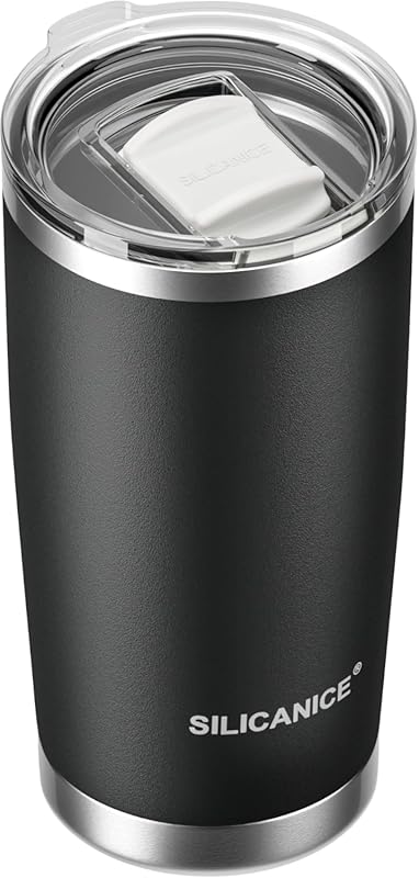 20oz Hygienic Vacuum Insulated Stainless Steel Tumbler with Easy-On/Of