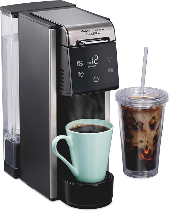 Hamilton Beach FlexBrew Advanced 4-in-1 Coffee Maker with Hot & Iced B