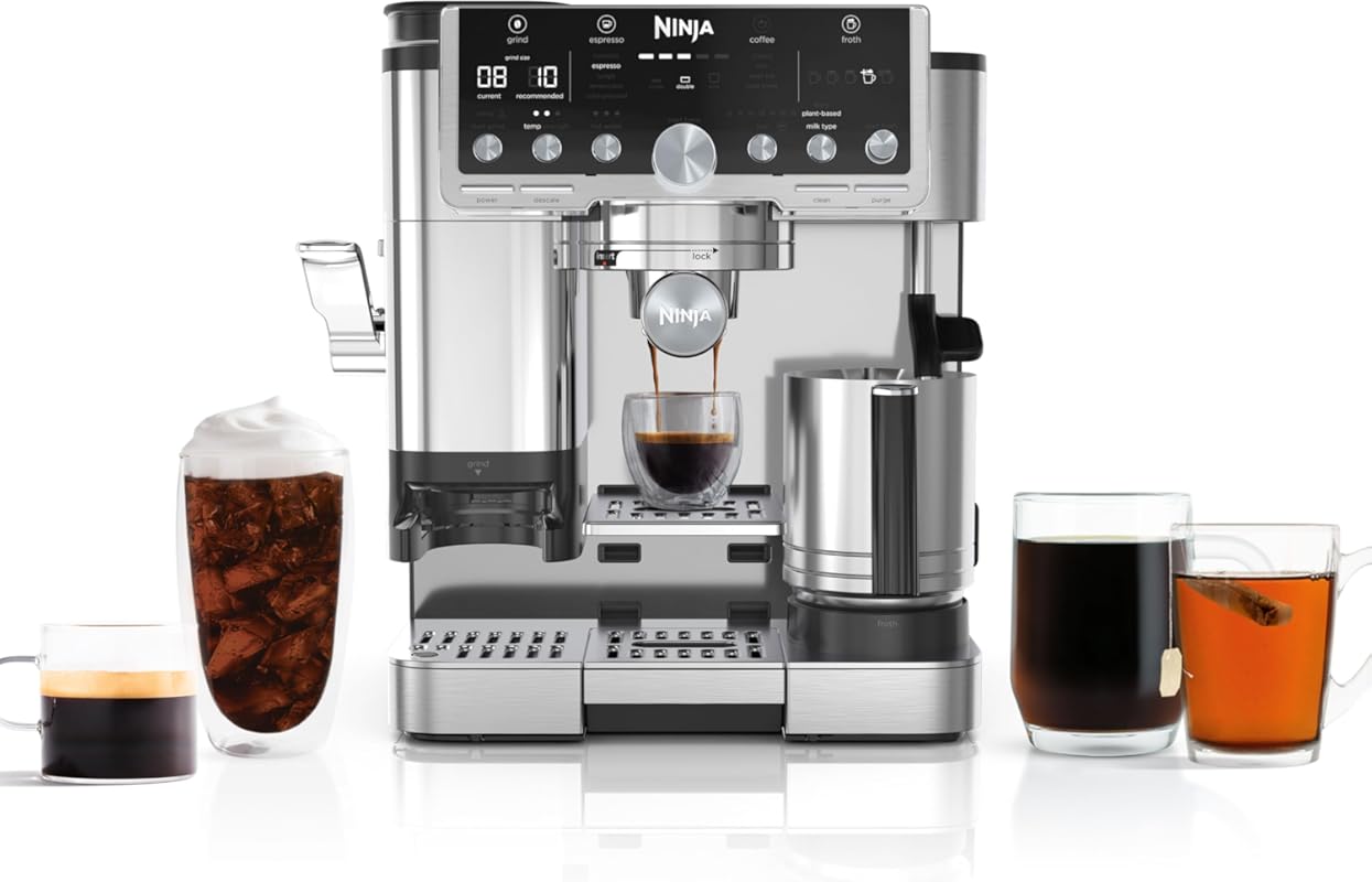 Ninja Luxe Café Pro Series Espresso Machine with Drip Coffee, Cold Bre