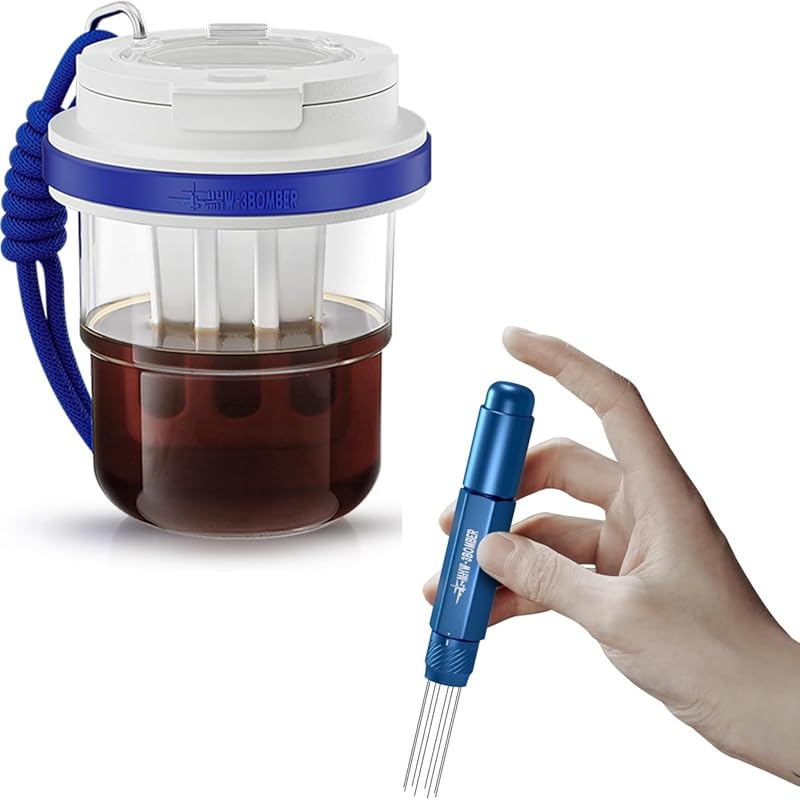 MHW-3BOMBER Retractable Espresso Coffee Stirrer WDT Tool and Compact C